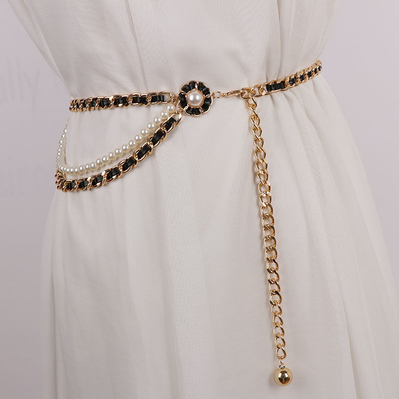 Multi-layer Woven Beads Waist Chain