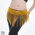 Triangle Tassel Waist Chain Beading Bead Necklace Waist Chain