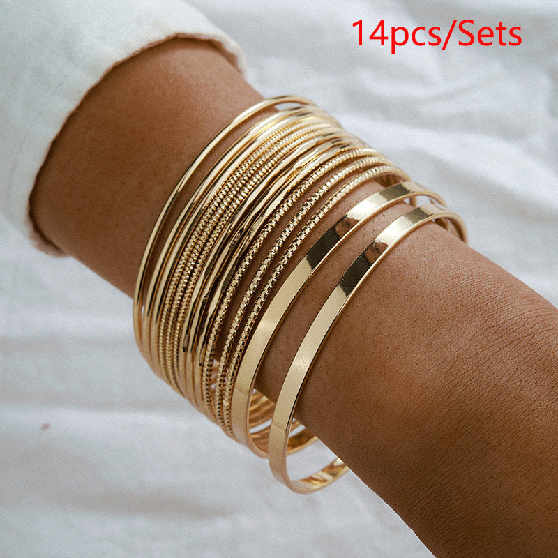 Retro Fashion Twisted Winding Alloy Animal Bracelet Armband