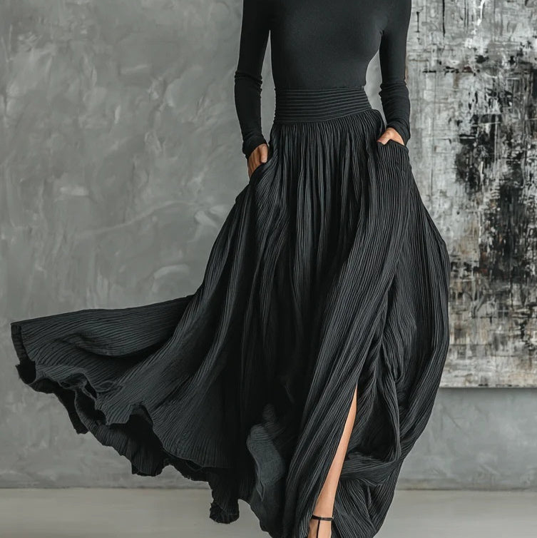 Elegant Retro Light Luxury Slim Fit Gentle Niche Dress Women