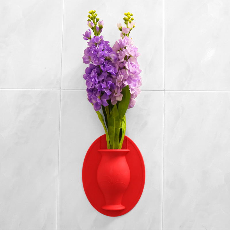 Magic silicone hanging vase