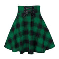 Women Fashion Sexy Casual Lattice Printing Splicing