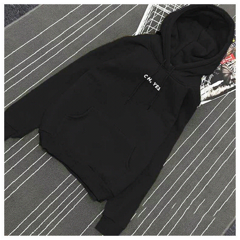 Hooded sweater women loose