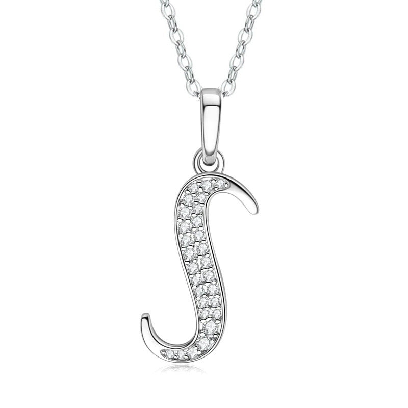 26-Letter Alphabet Charm Stylish Trendy English Pendant With A Designer Touch