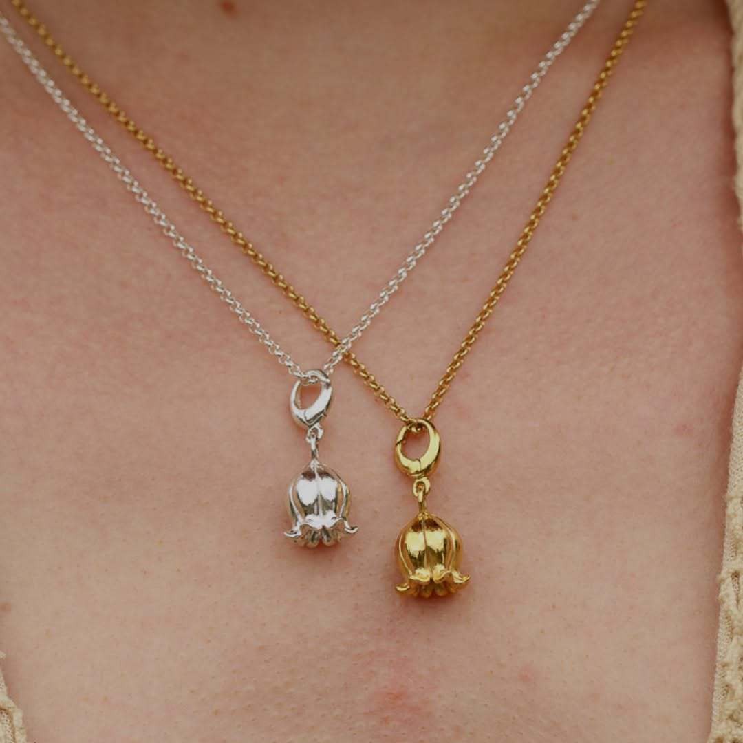 18K Gold Vacuum-Plated Stainless Steel DIY Pendant For DIY Projects