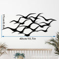 Iron Crafts Metal Flying Bird Art Wall Decoration