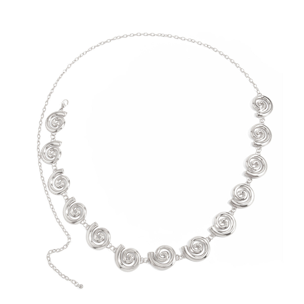 Fashionable Irregular Spiral Circle Body Chain