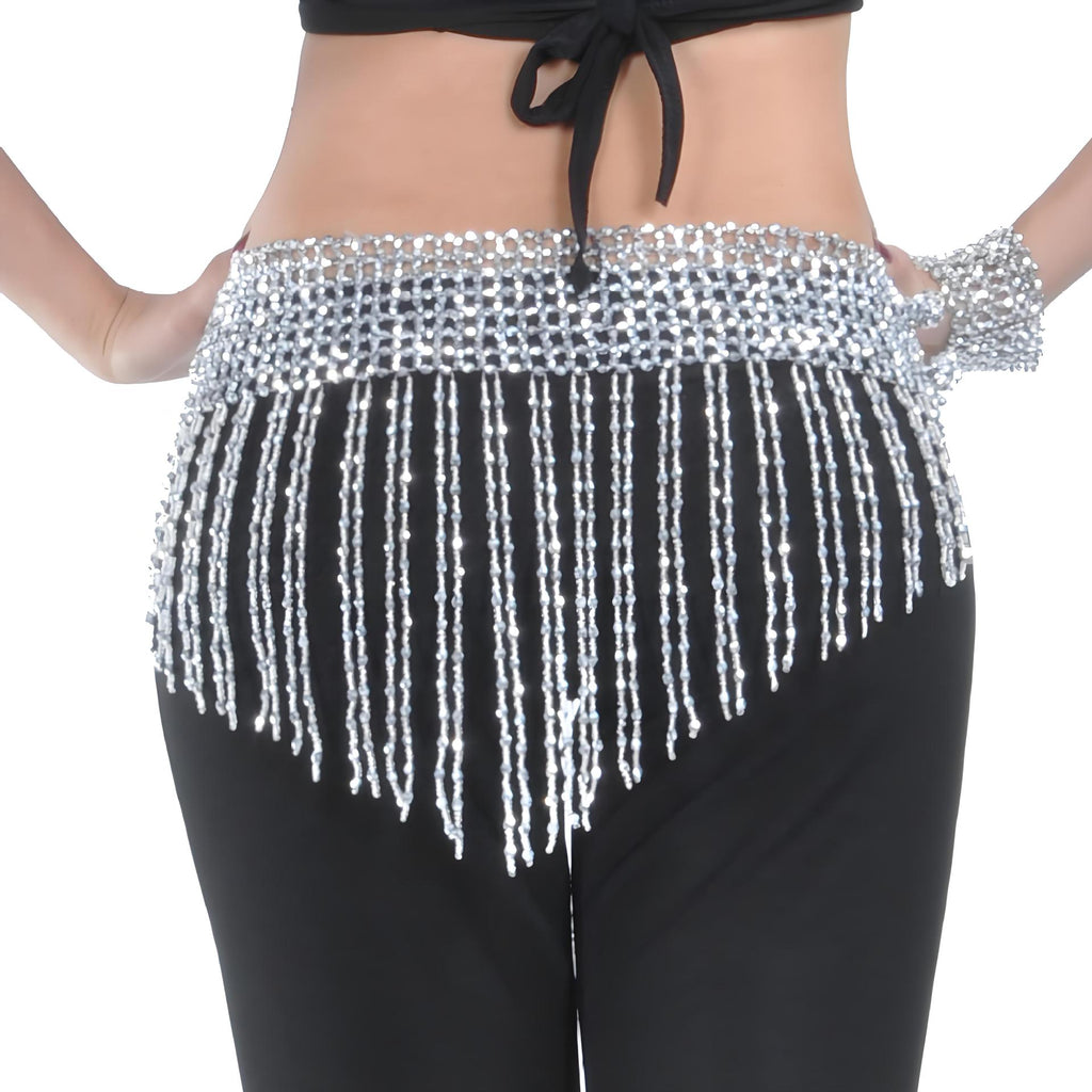 Triangle Tassel Waist Chain Beading Bead Necklace Waist Chain
