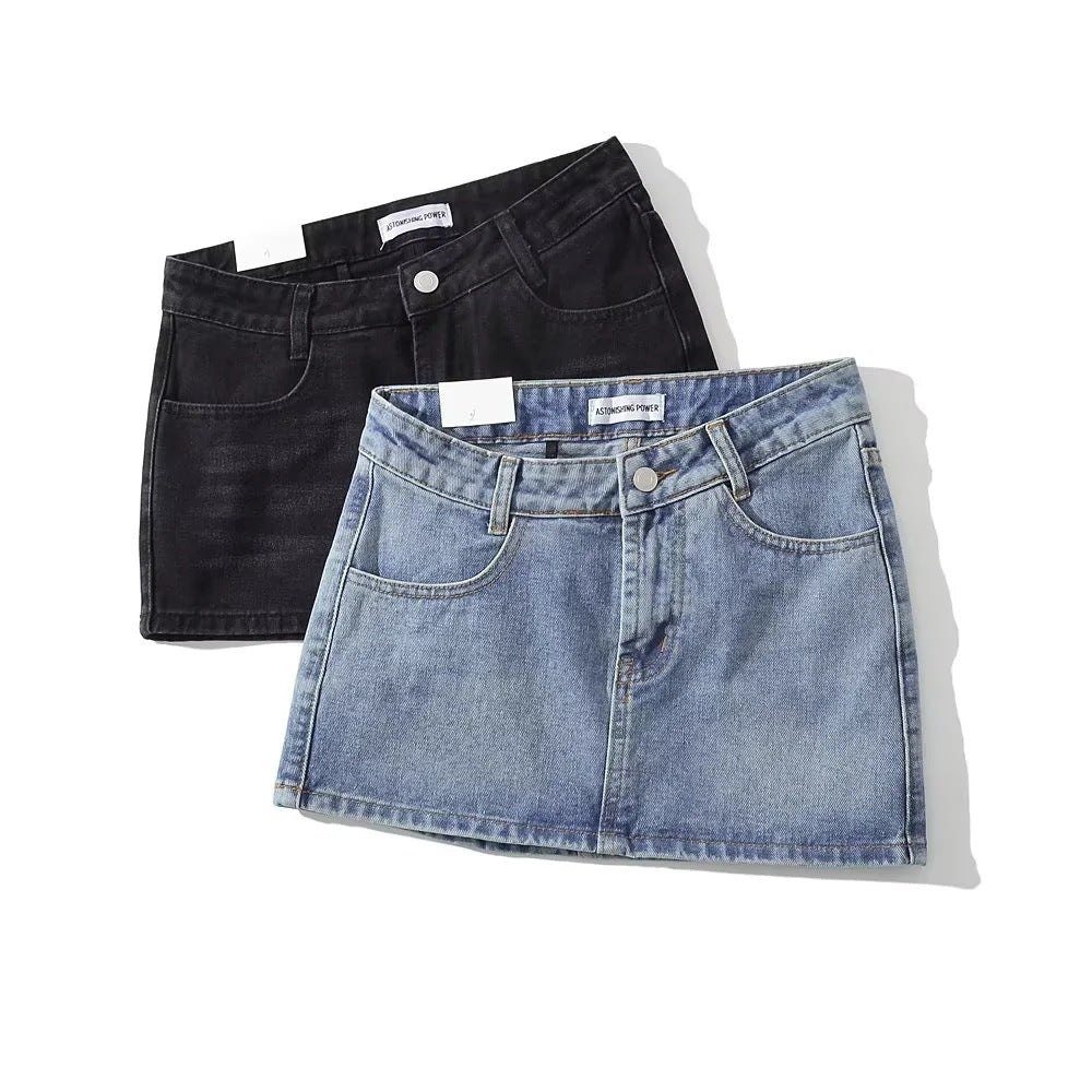 Irregular Fashion Denim Skirt For Women