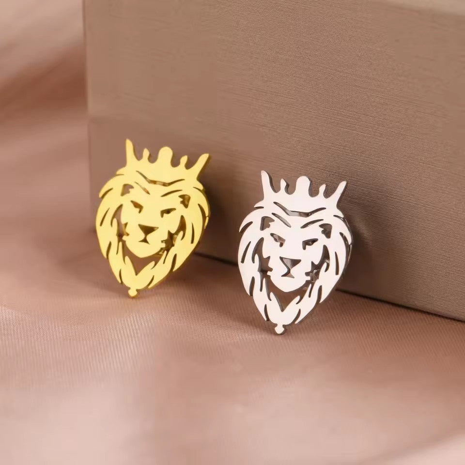 Fashion Stainless Steel Animal Pattern Shape Brooch