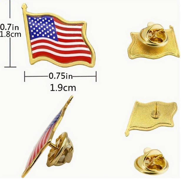 Alloy Paint Publicity Awareness Badge Brooch