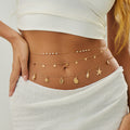 Sexy Pearl Thin Chain Shell Body