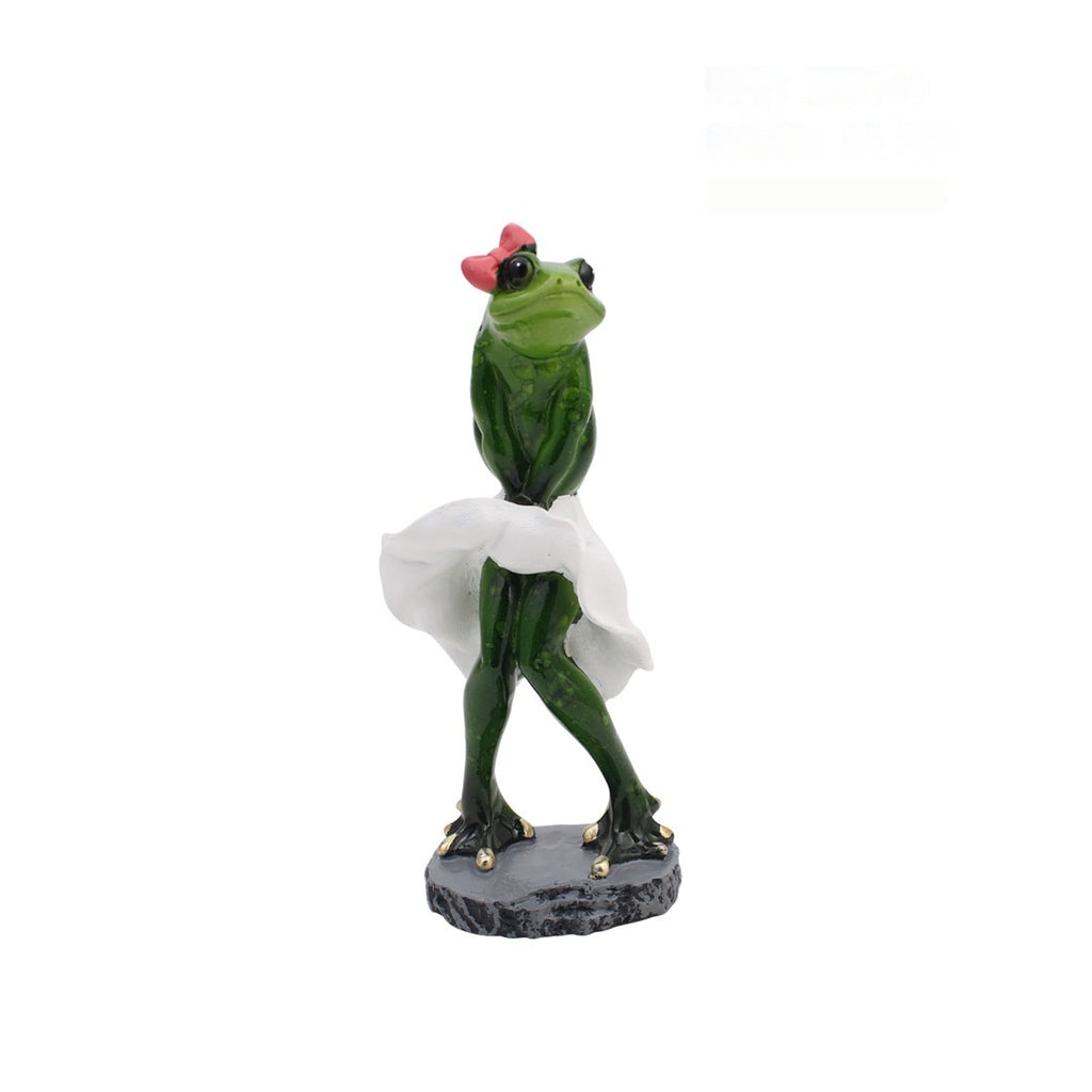 Home Decoration Frog Living Room Study Resin Crafts