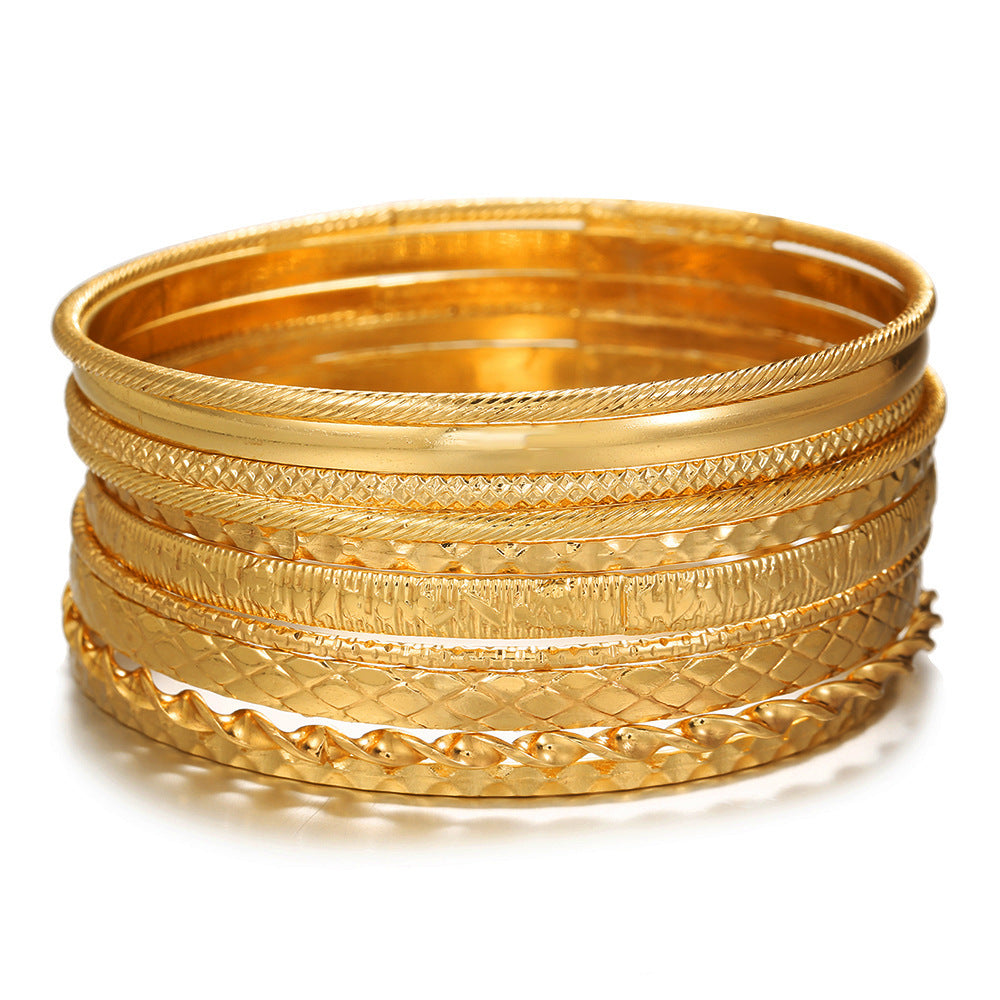 Retro Fashion Twisted Winding Alloy Animal Bracelet Armband