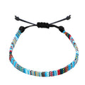 Hand Woven Rainbow Color Anklet Bohemian Style
