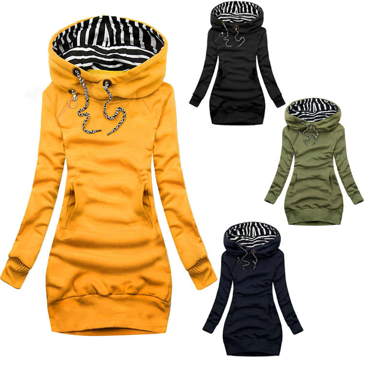 Long Cotton And Linen Women's Slim Windbreaker Women Were Thin