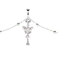Crystal Butterfly Belly Chain Waist