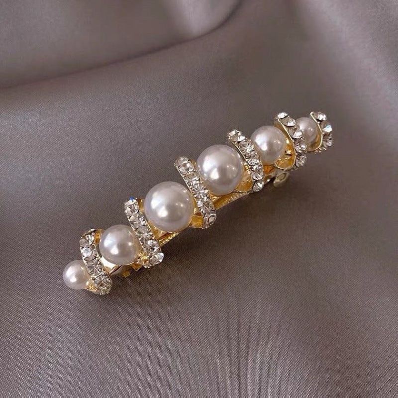 Authentic South Korea Spring Dignified Flowers Word Headdress Elegant Hair Accessories