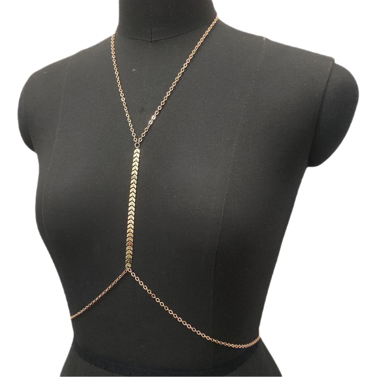 Spring And Autumn Long-sleeved Cardigan Paired With A Body Chain