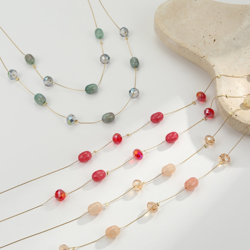 French-style Vintage Sweater Chain With A Chic Elegant And Distinctive Vibe
