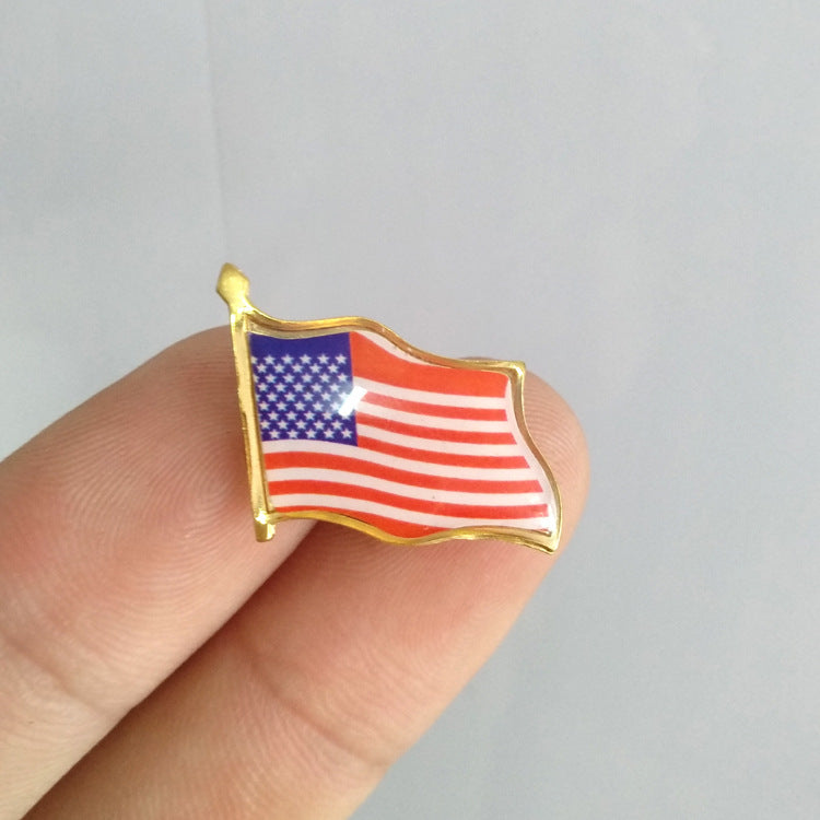 Alloy Paint Publicity Awareness Badge Brooch