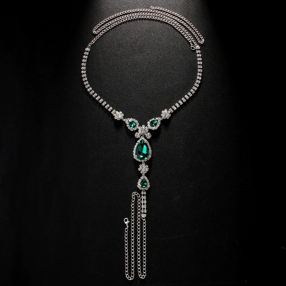 Women's Fashion Diamond-encrusted Panty Body Chain