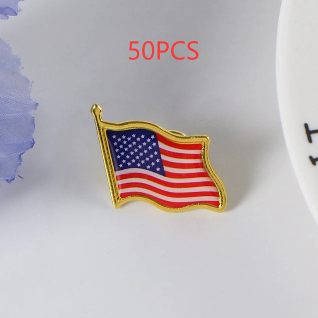 Alloy Paint Publicity Awareness Badge Brooch