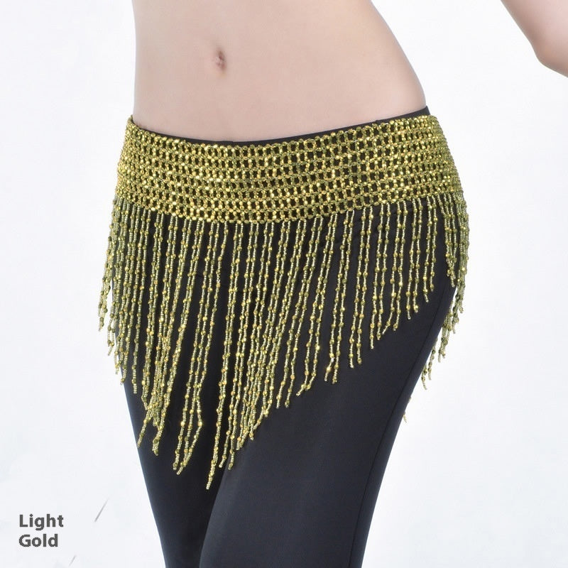 Triangle Tassel Waist Chain Beading Bead Necklace Waist Chain