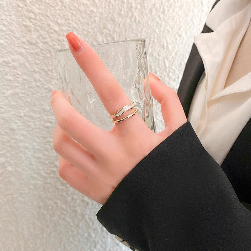 Minimalist Ring For The Index Finger With A Premium Sophisticated Design