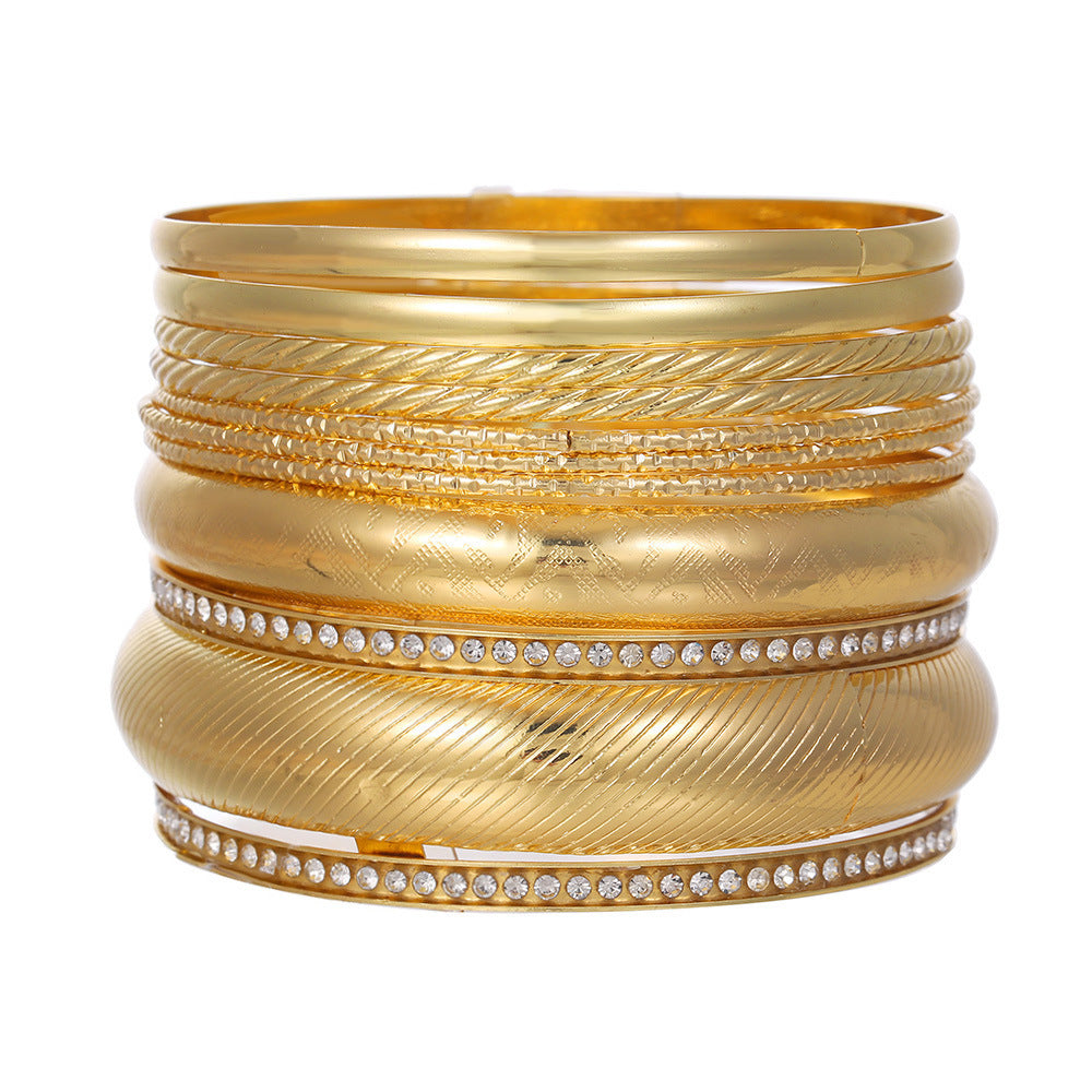 Retro Fashion Twisted Winding Alloy Animal Bracelet Armband