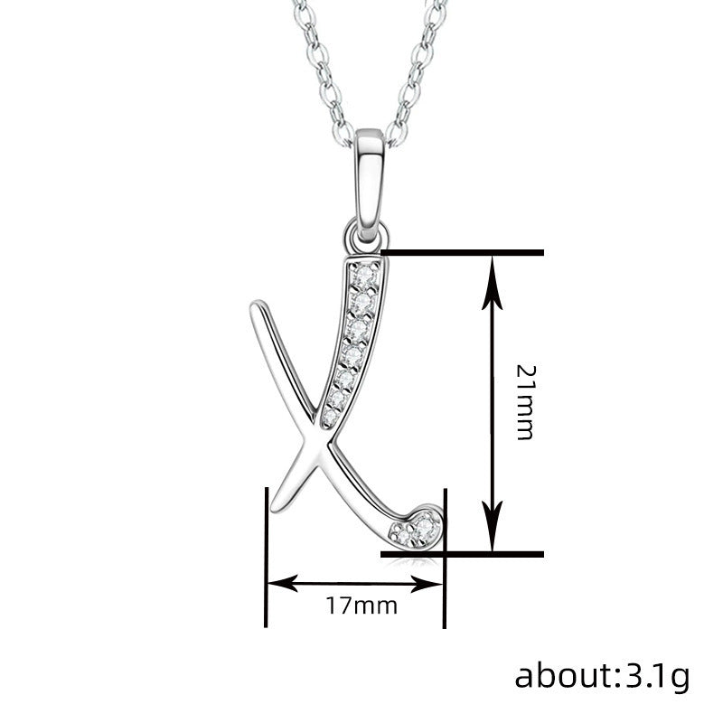 26-Letter Alphabet Charm Stylish Trendy English Pendant With A Designer Touch