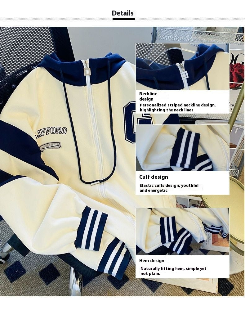 Hooded Coat Sweatshirt Women