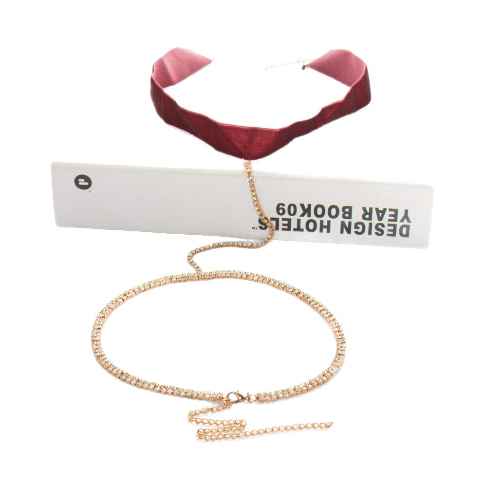 Fashion Minimalist Claw Diamond Full Diamond Body Chain