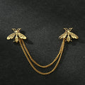 Fashion Simple Men's Chain Rudder Brooch