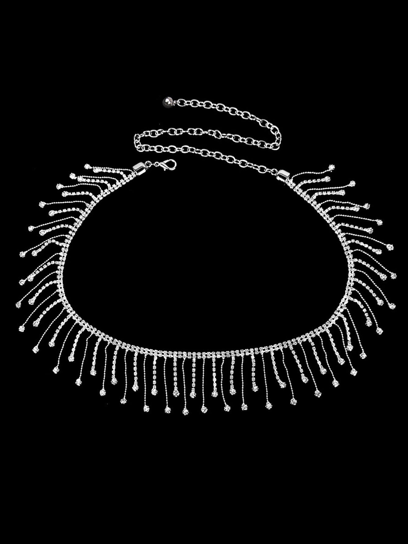 Women's Accessories Metal Fringe Waist Chain Fashion Versatile Waist Cinching