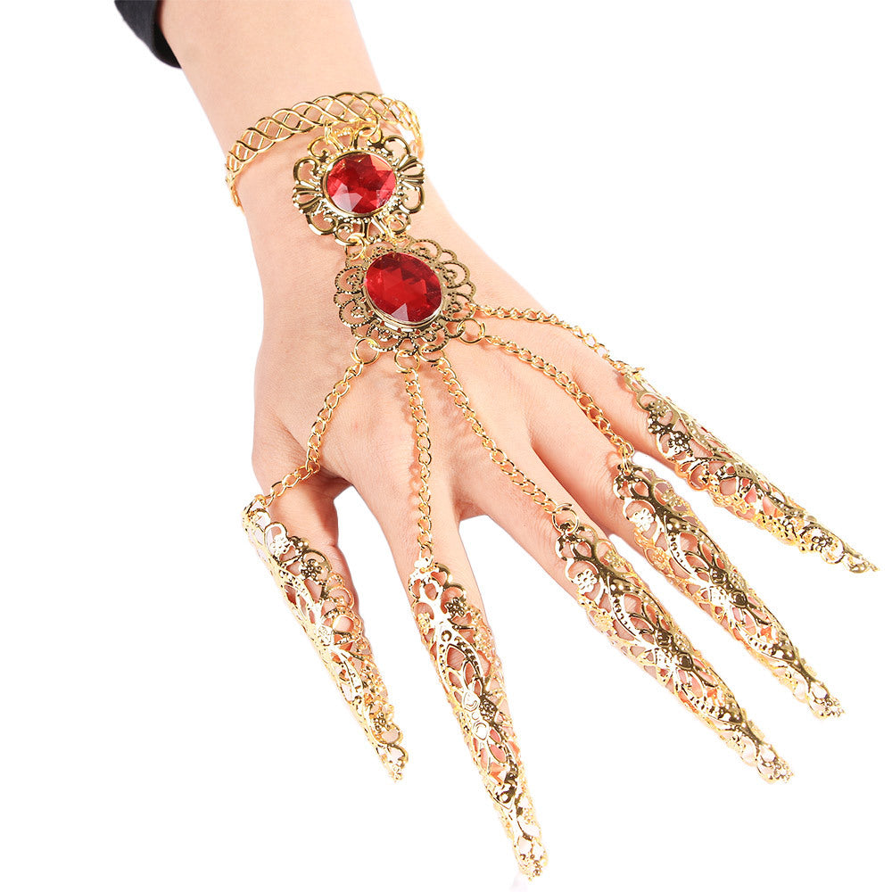Famous Ethnic Style Ancient Belly Dance Set Dance Props Nails
