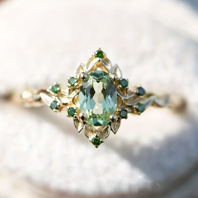 Minimalist Personalized Niche Light Luxury Elegant Ring