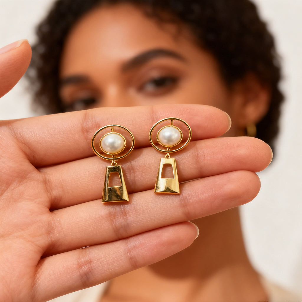 Pearl Earrings-1089