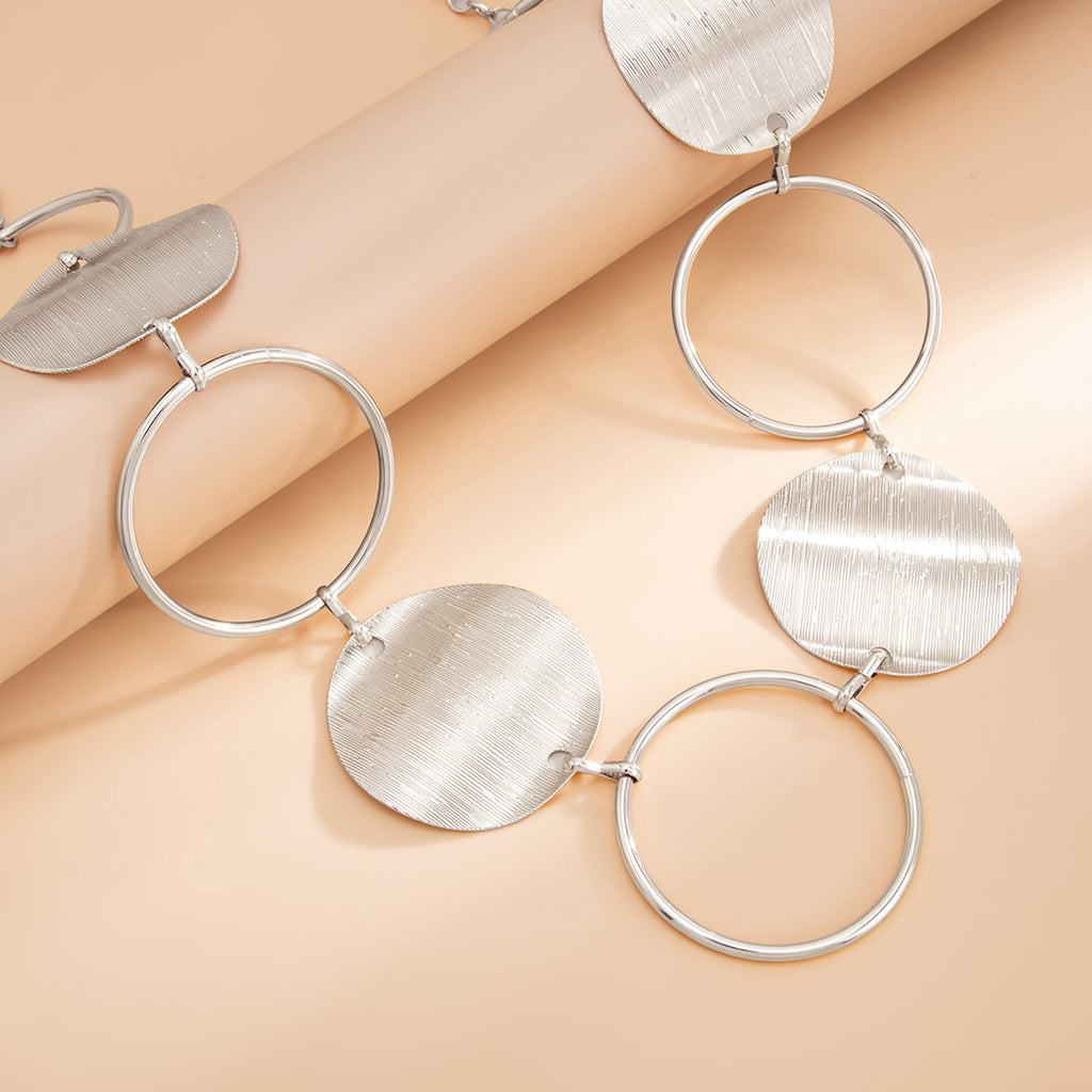 Cool, Minimalist Metal Ring Chain Body Chain